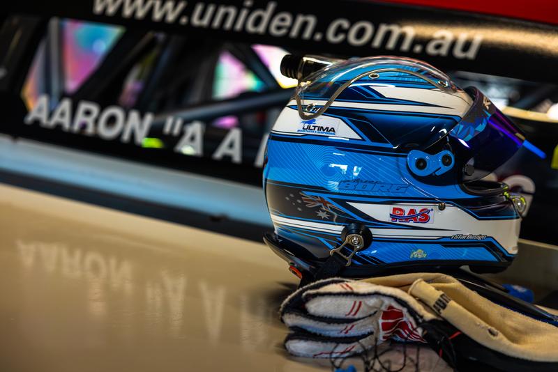 Aaron’s helmet